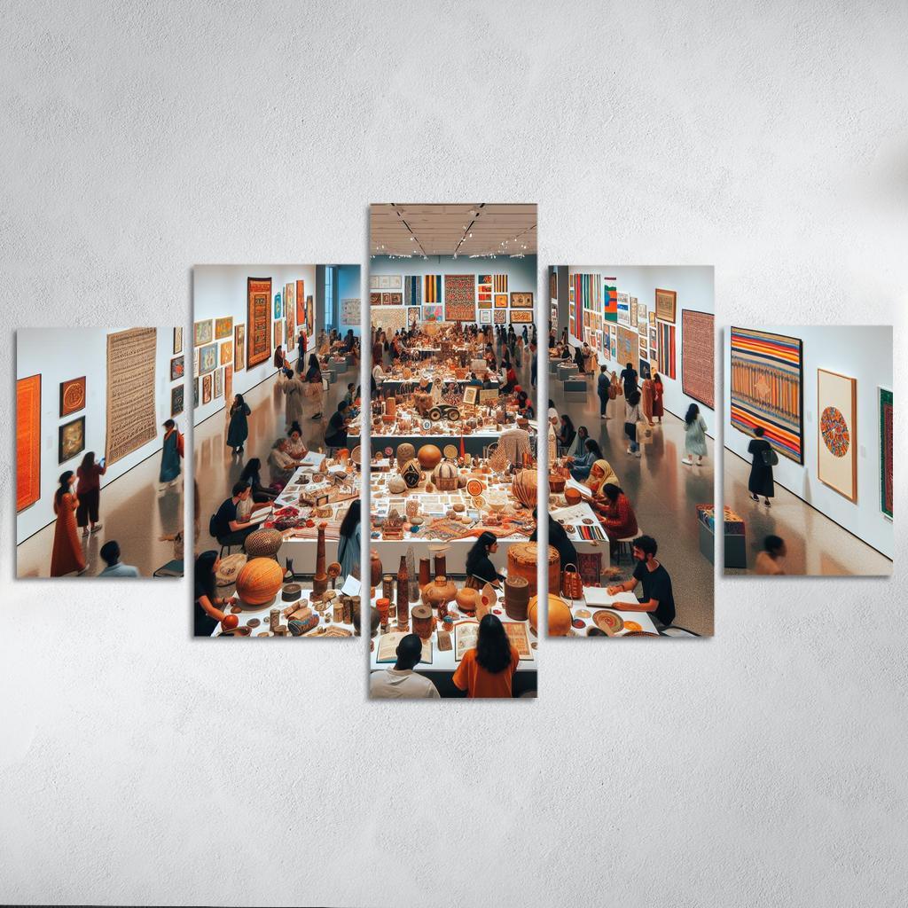 Echoes Of Heritage Art And Cultural Preservation Framed Paintings