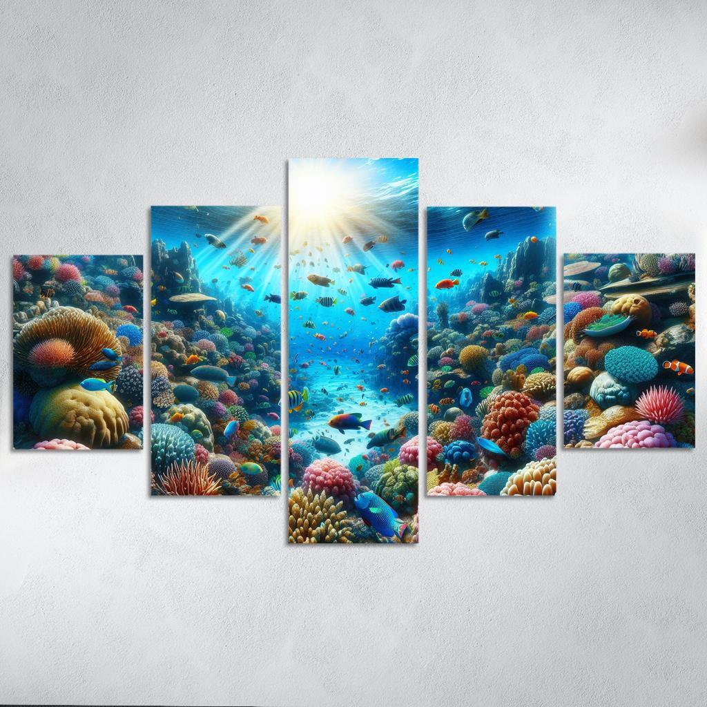 Mystic Waters An Adventure Seekers' Cove Custom Paintings Frame