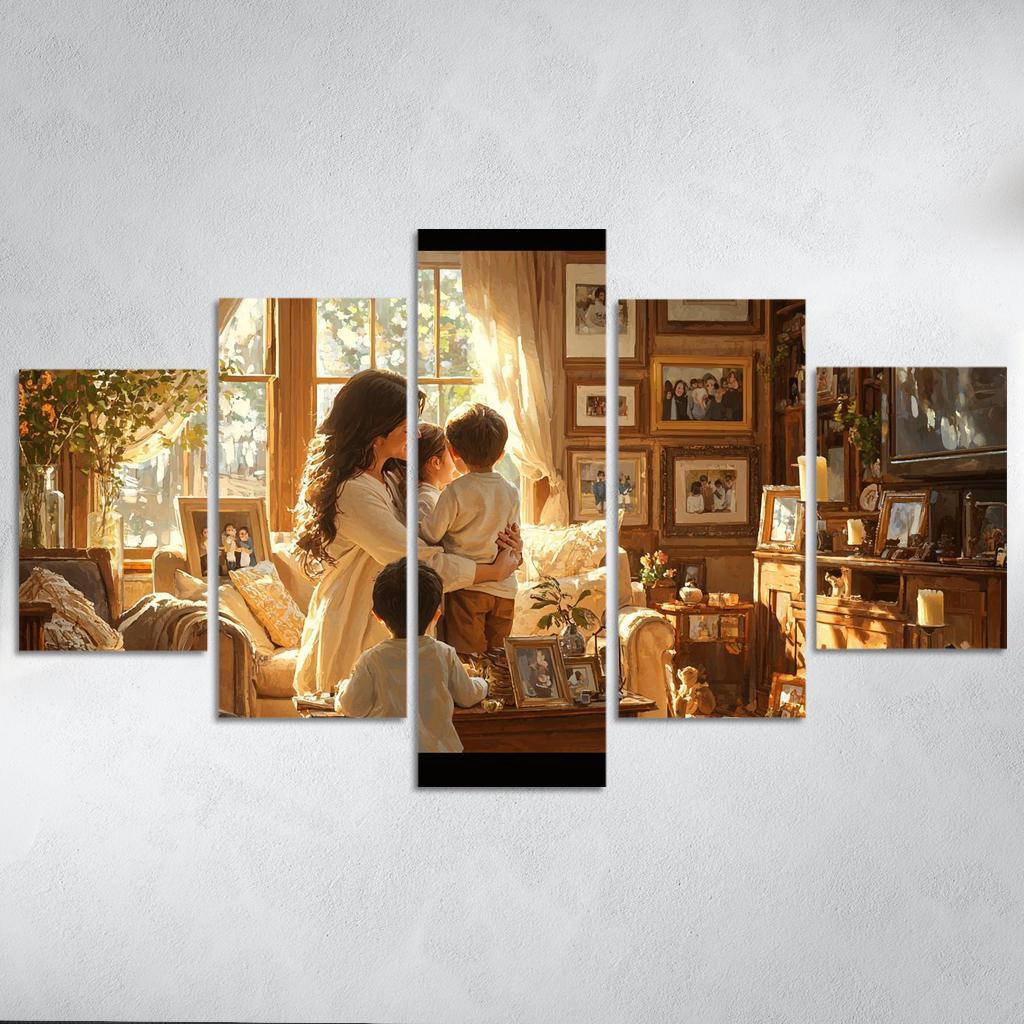 The Ties That Bind A Mothers Unconditional Love Custom Paintings Frame