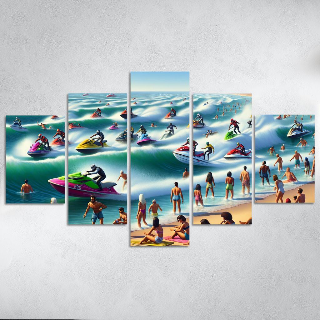 Whirlwind Bay Adventure Awaits Abstract Paintings Frame