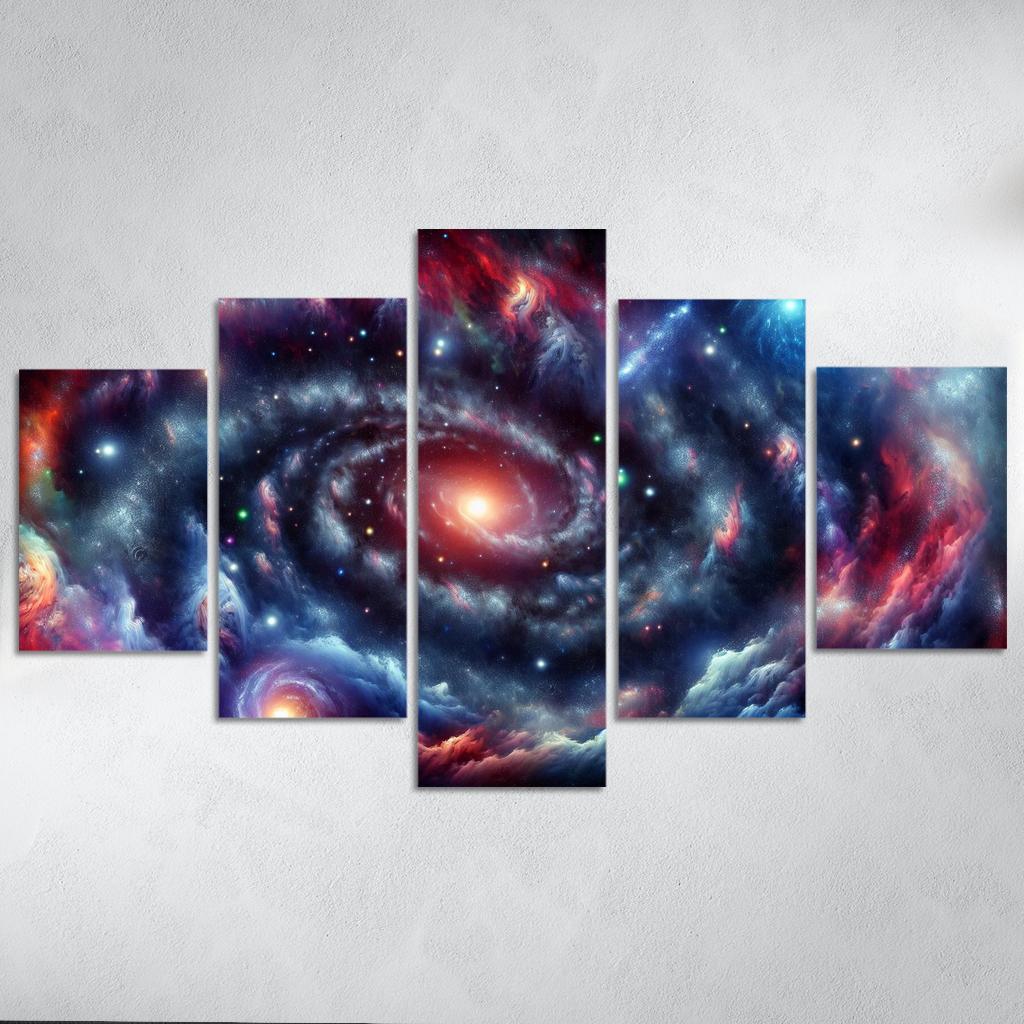 The Enigma Of Dark Energy Abstract Paintings Frame