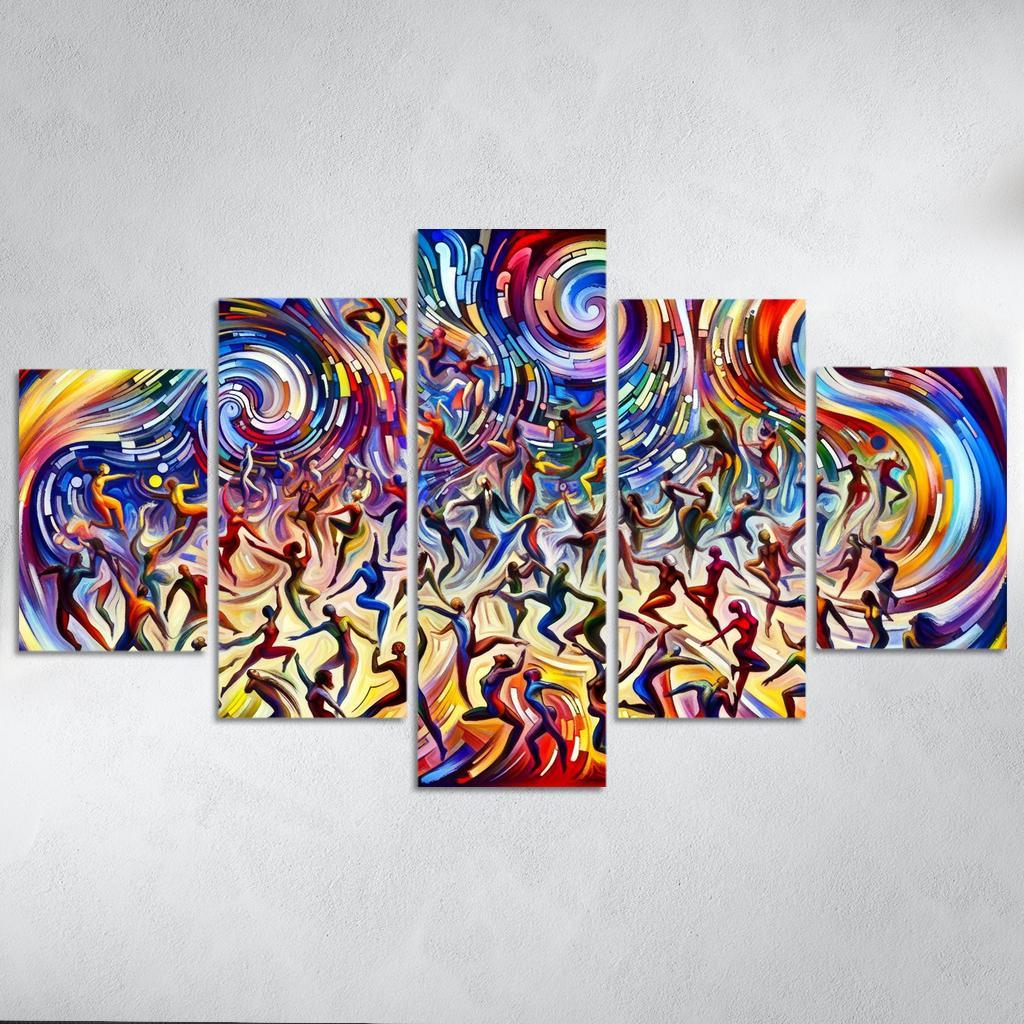 Choreography Of Lifes Journeys Premium Artwork Frames