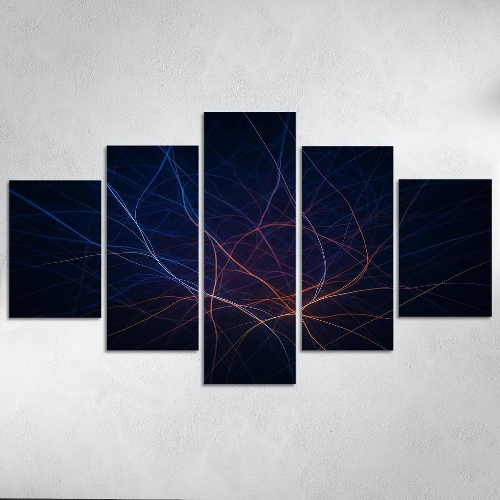 Infinite Threads Of Consciousness Oil Paintings Frame