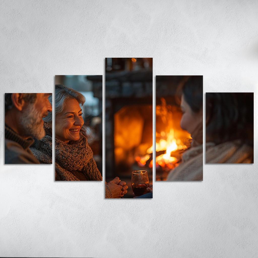 Stories Of Love A Mothers Journey Modern Paintings Frame