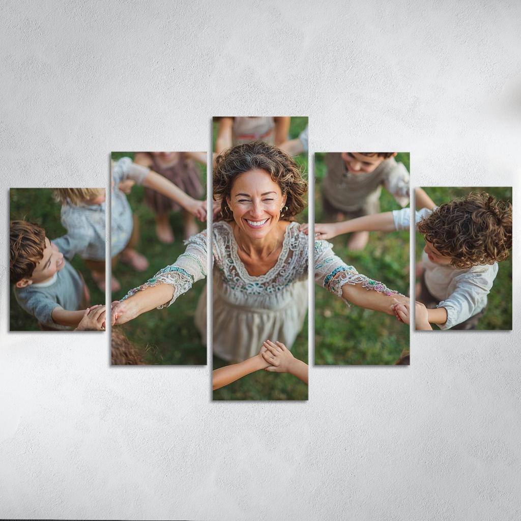 The Circle Of Life A Mothers Eternal Love Canvas Paintings Frame