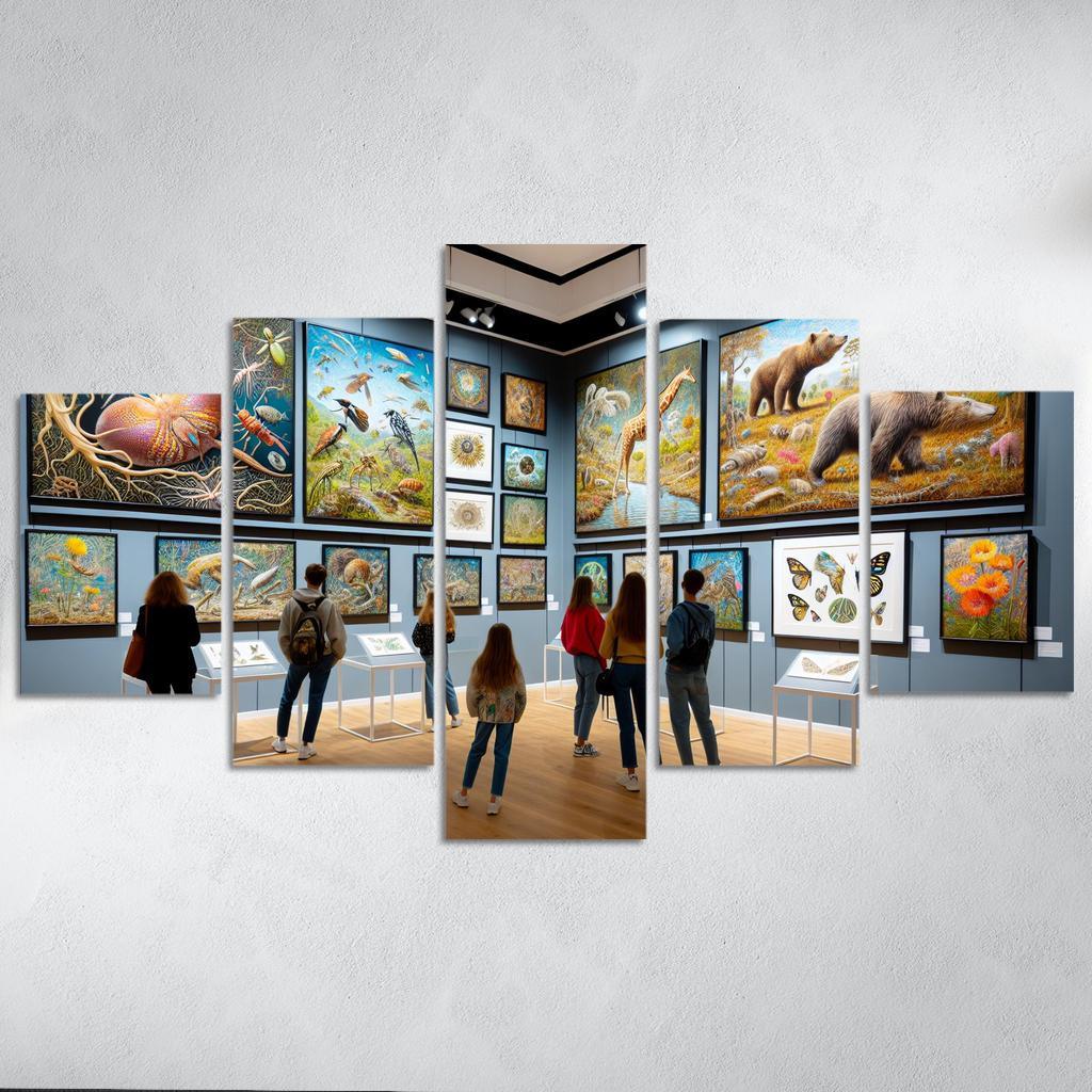 Biodiversity In Crisis Art For Nature Multi-panel Paintings