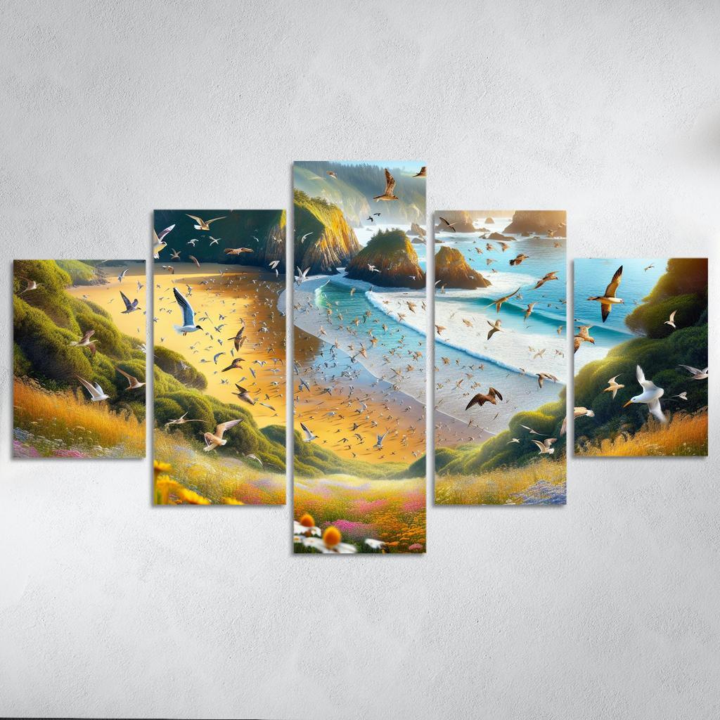 Seabreeze Sanctuary Birdwatchers Delight Premium Artwork Frames