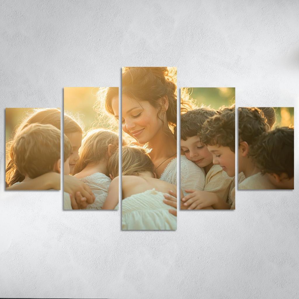 Endless Embrace The Power Of A Mother's Love Modern Paintings Frame