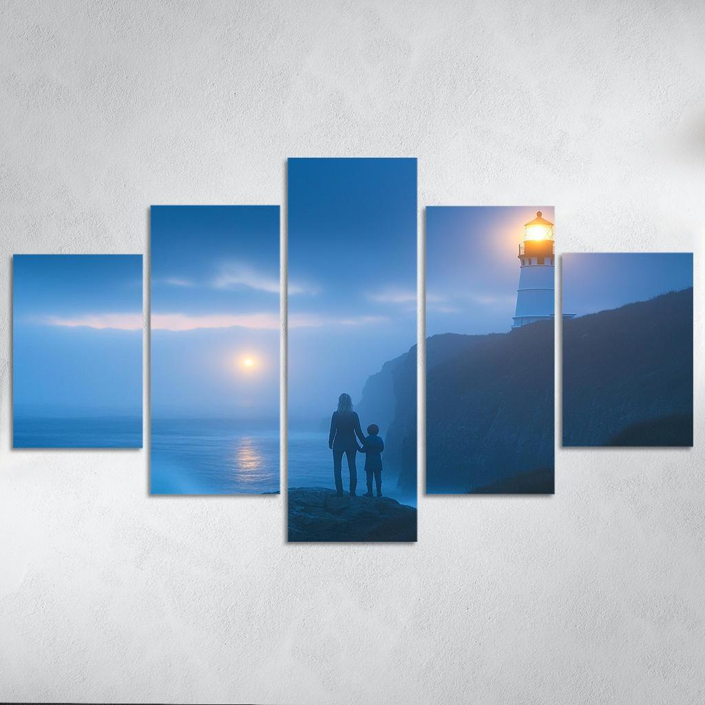 The Lighthouse Of Love Guiding Through Storms One-piece Frames