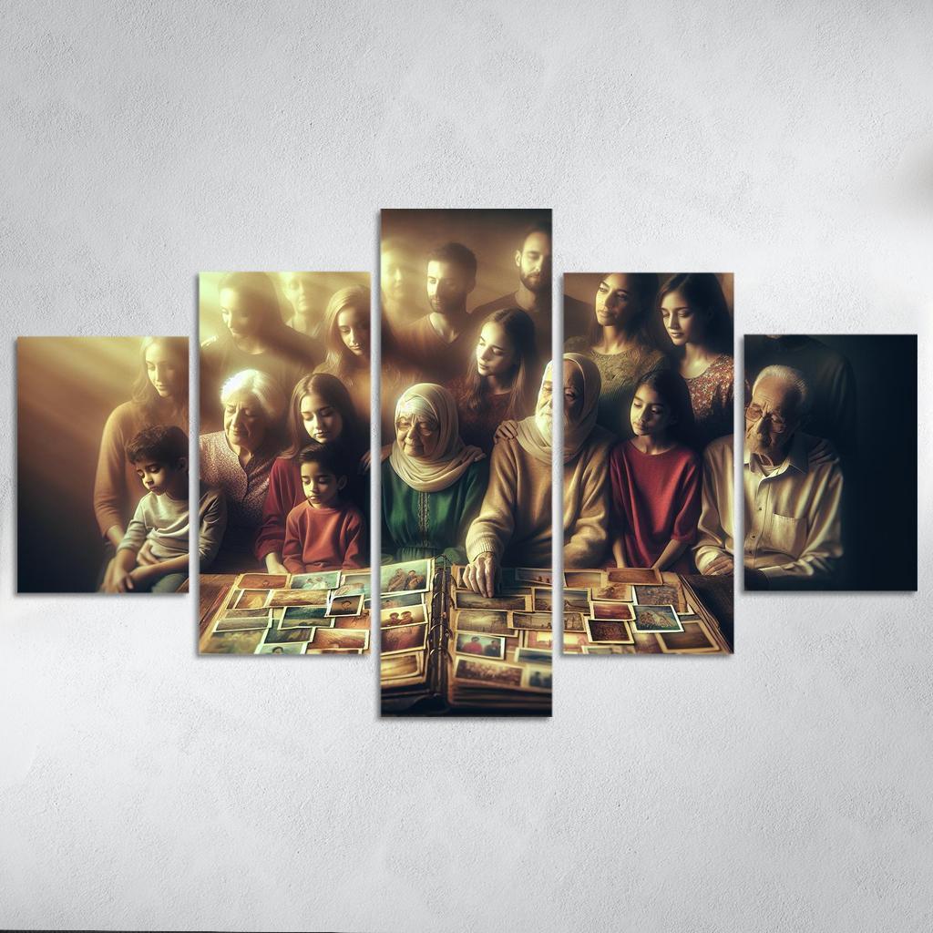 Fading Memories The Impact Of Climate Change Custom Paintings Frame