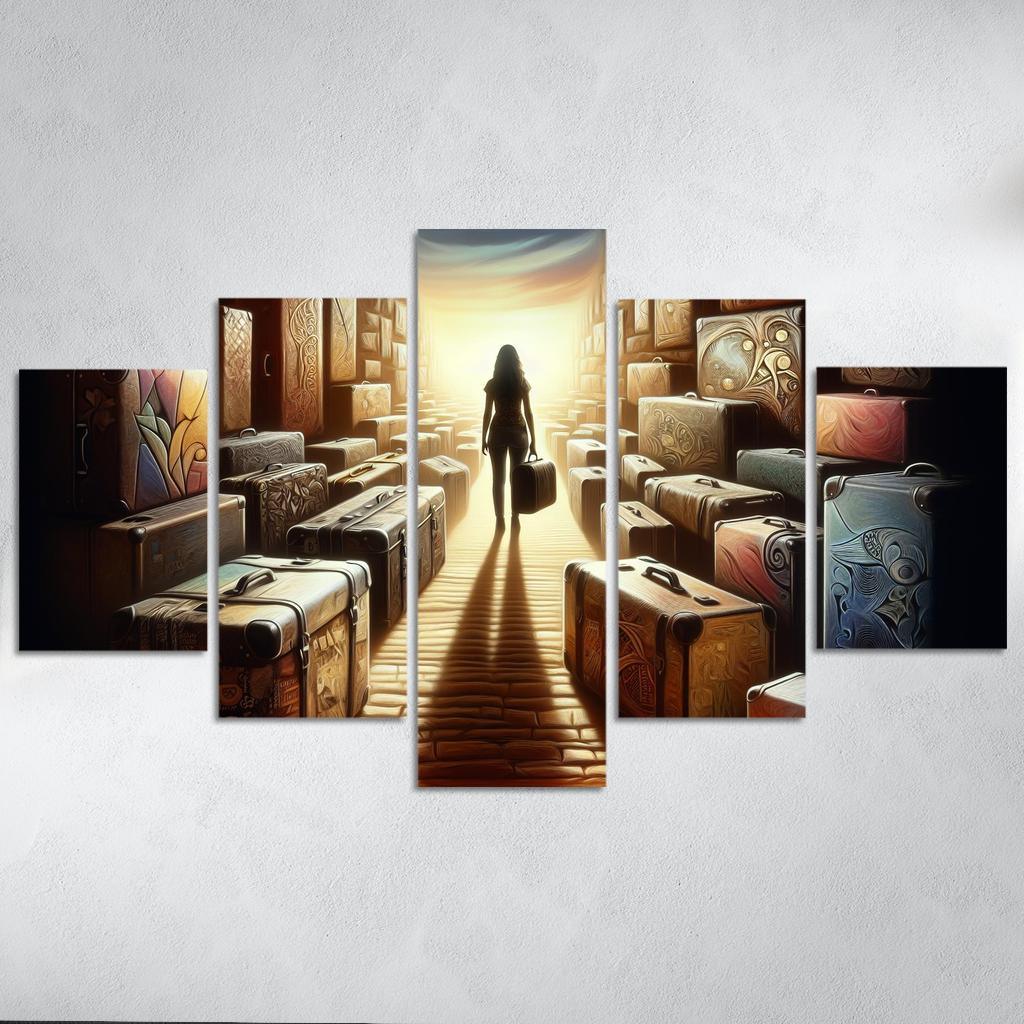 Voices Of Resilience The Refugee Experience Multi-panel Paintings