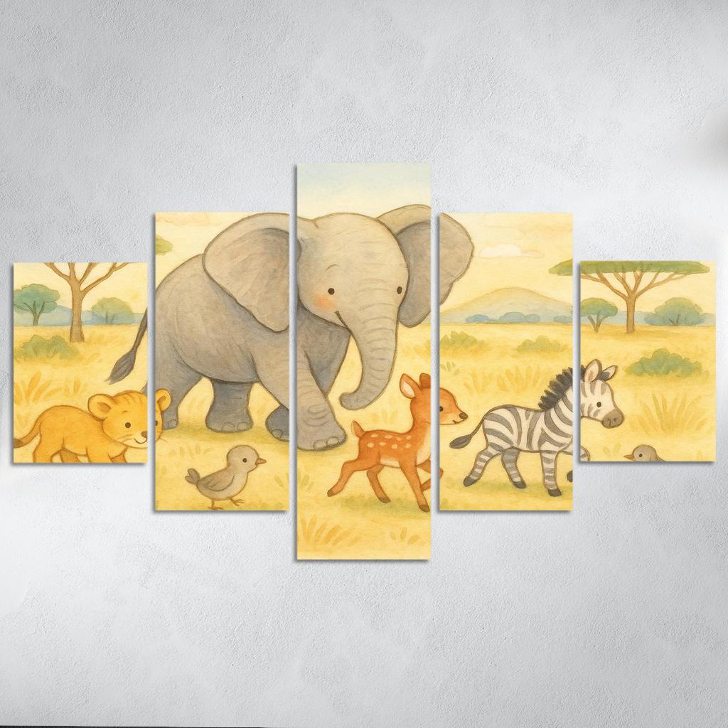 Gentle Giant Elephant Quest Premium Artwork Frames