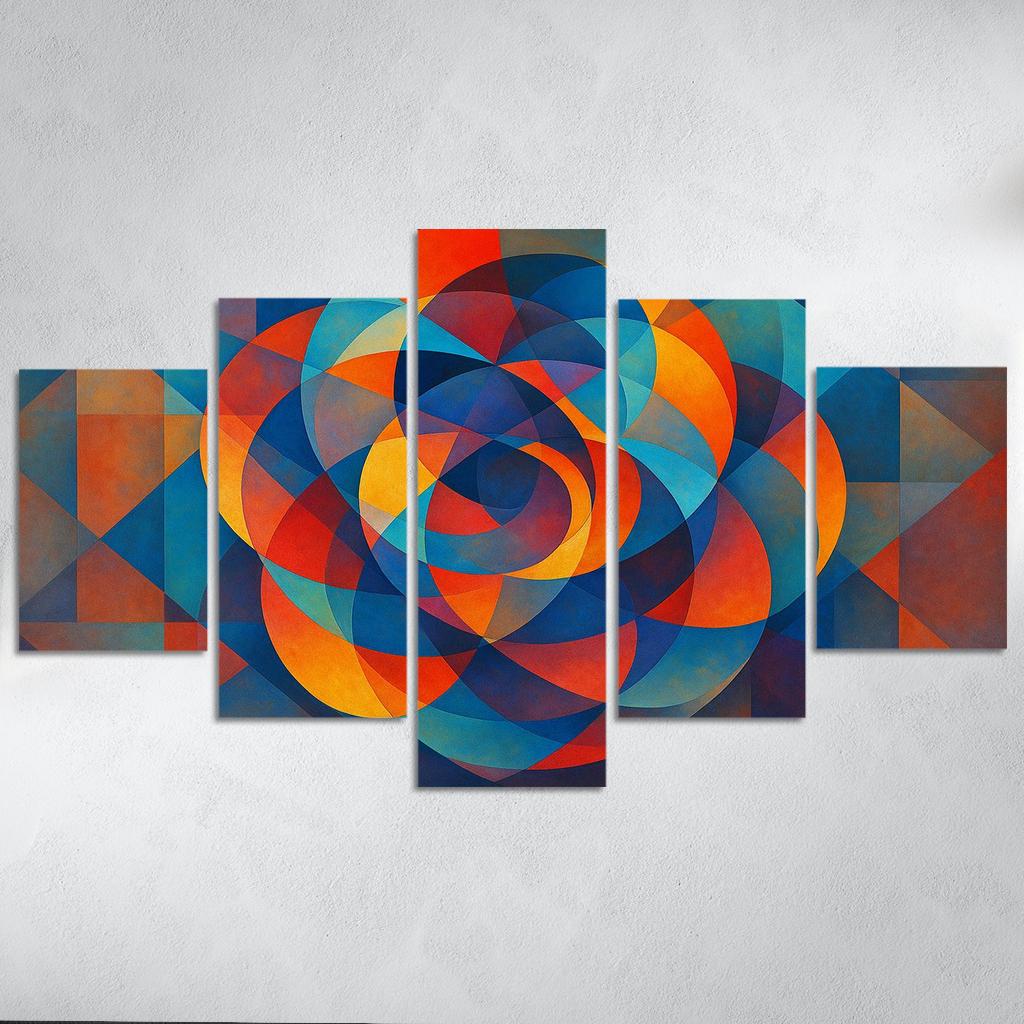 Kaleidoscope Of Inner Realms Premium Artwork Frames