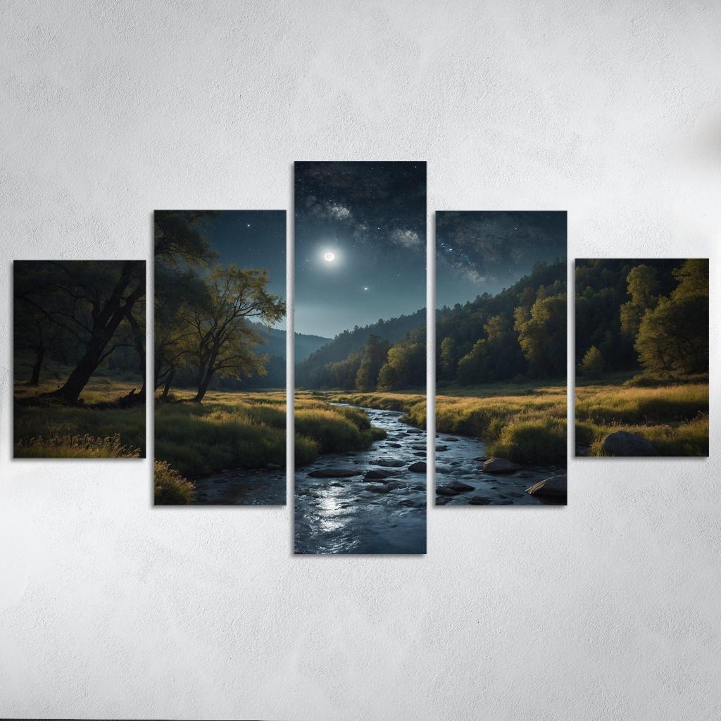 The Mystical Valley Of Moonlit Dreams Art Trends