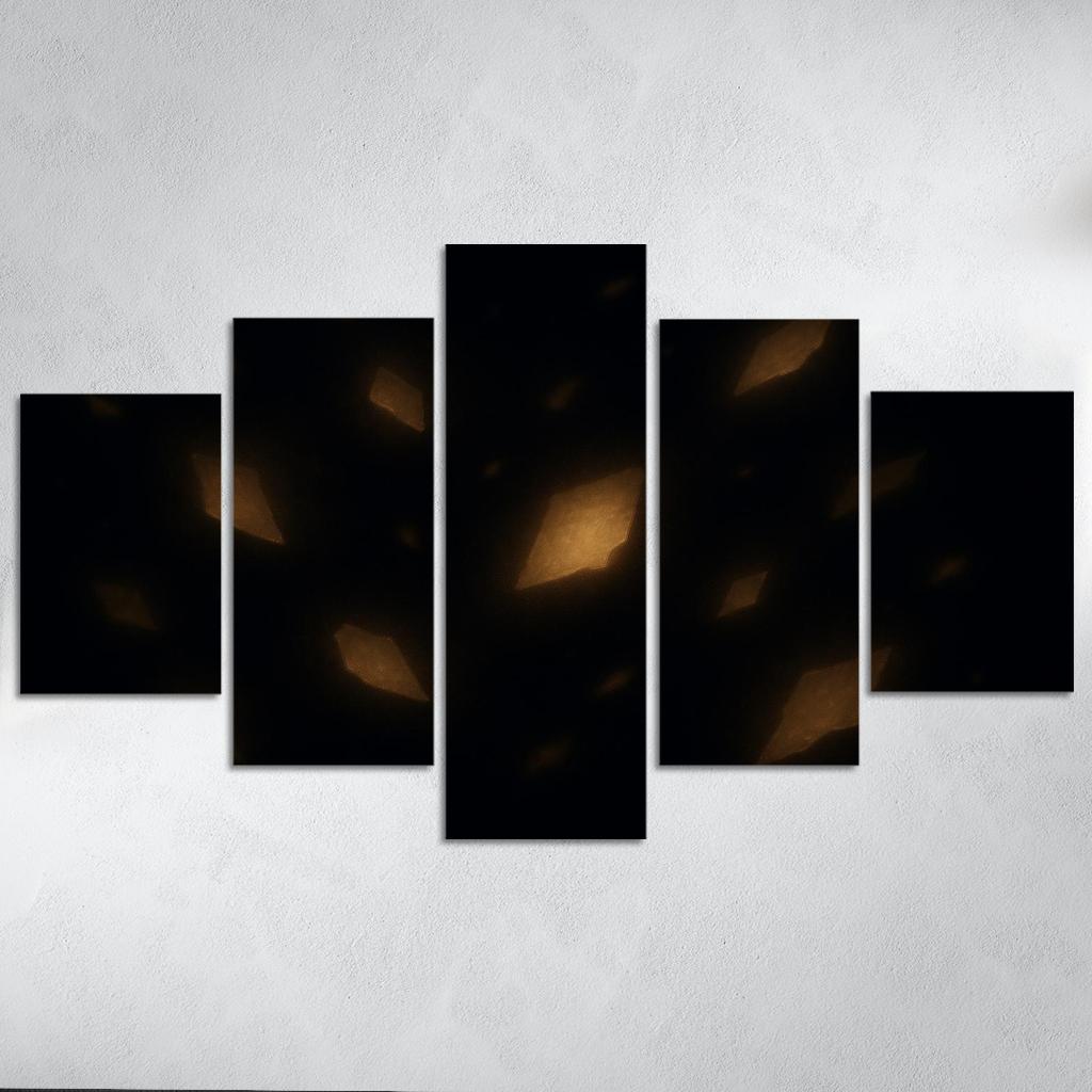 Fragments Of Eternal Whispers Oil Paintings Frame