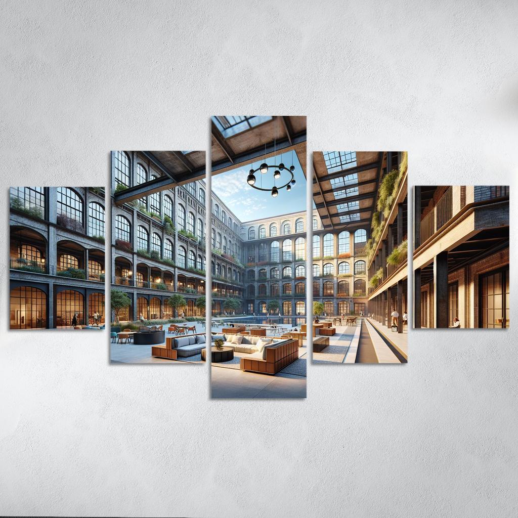 Adaptive Reuse Architecture Custom Paintings Frame