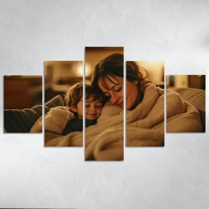 The Comforting Blanket Wrapped In A Mother's Love One-piece Frames