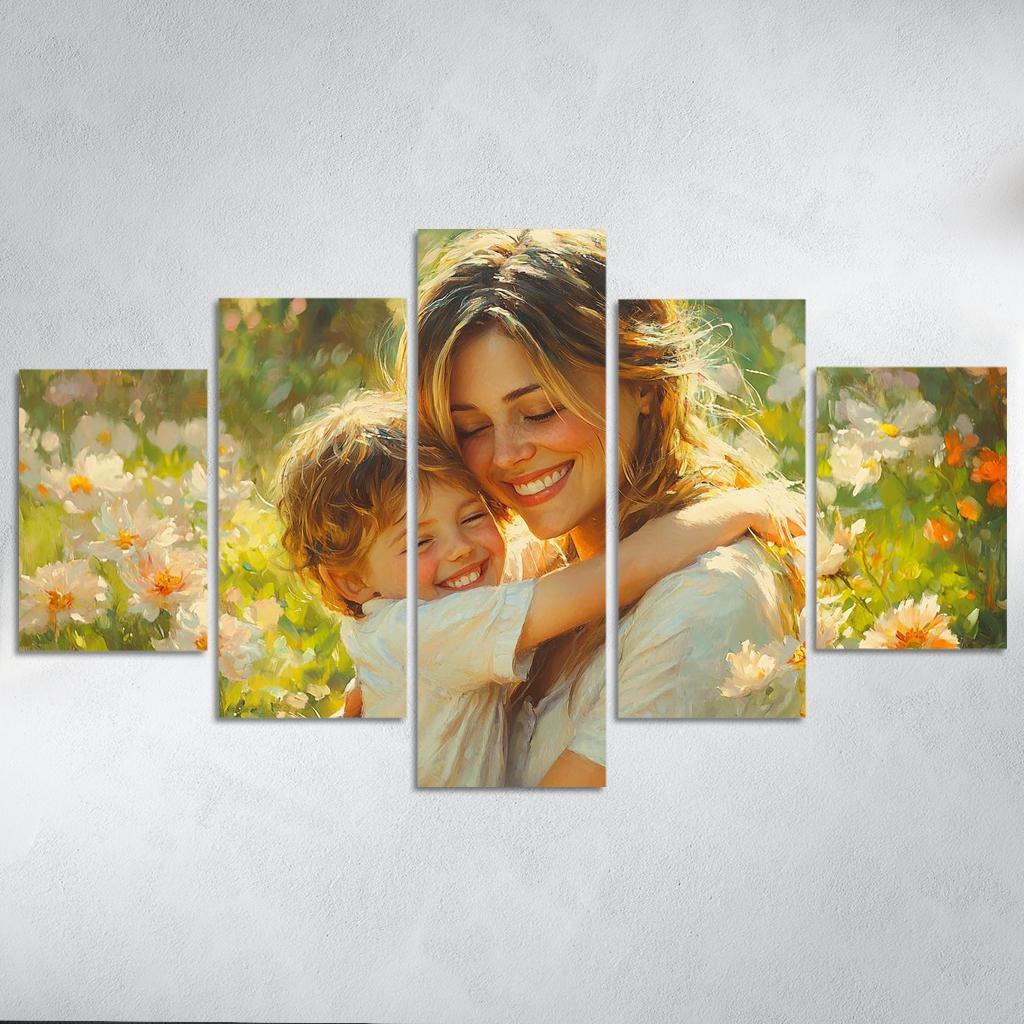 Unconditional Love A Mothers Gift Canvas Paintings Frame