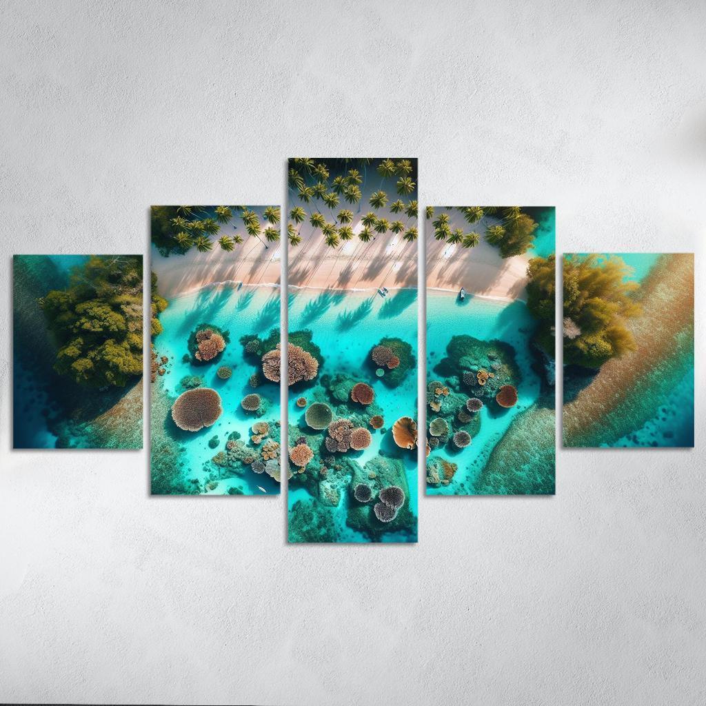 Crystal Waters An Aquatic Wonderland Custom Paintings Frame