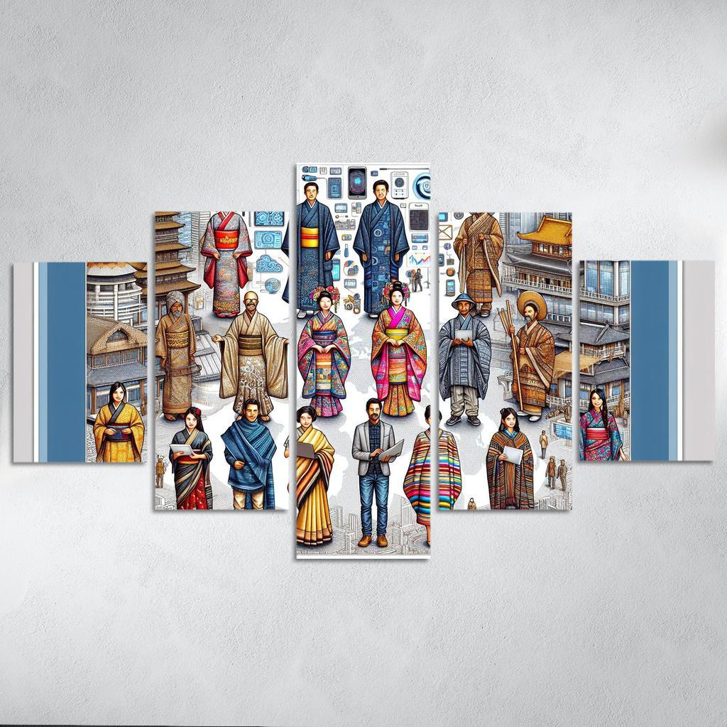 Roots Of Heritage The Value Of Cultural Preservation Custom Paintings Frame