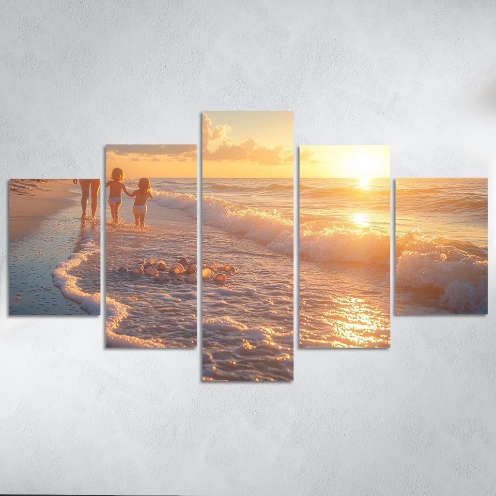 Waves Of Love The Depth Of Motherhood Custom Paintings Frame