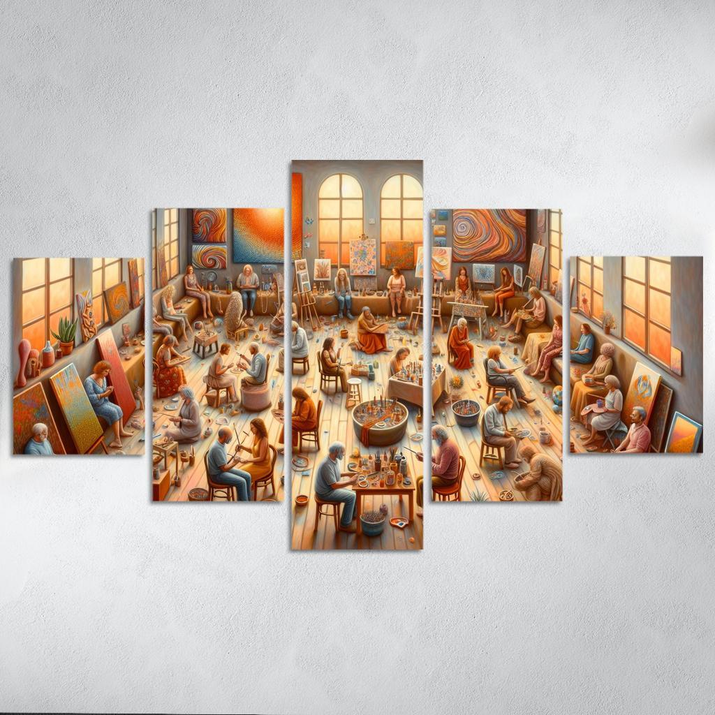 Healing Through Creativity The Power Of Art Therapy Custom Paintings Frame