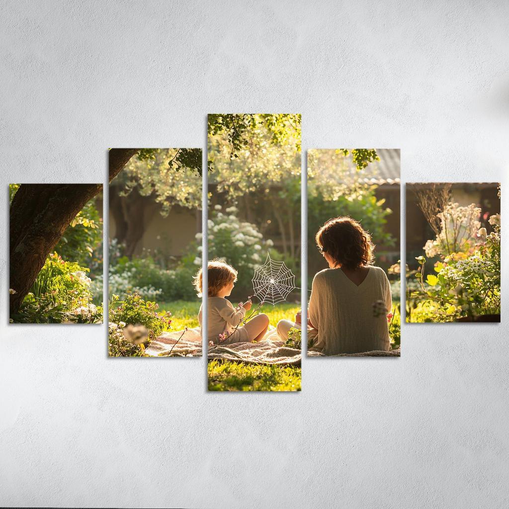 The Web Of Love A Mothers Protective Embrace One-piece Frames