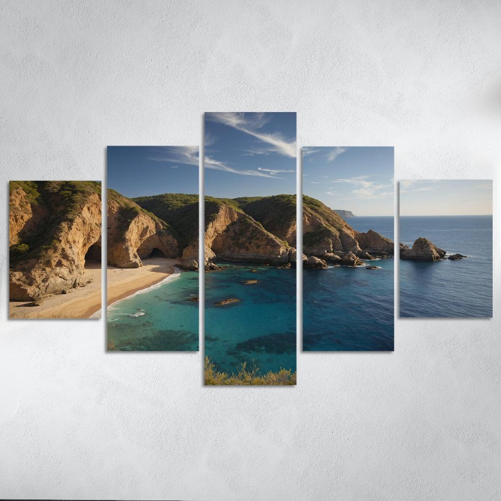 Mystical Coves Of Indigo Waters Art Trends