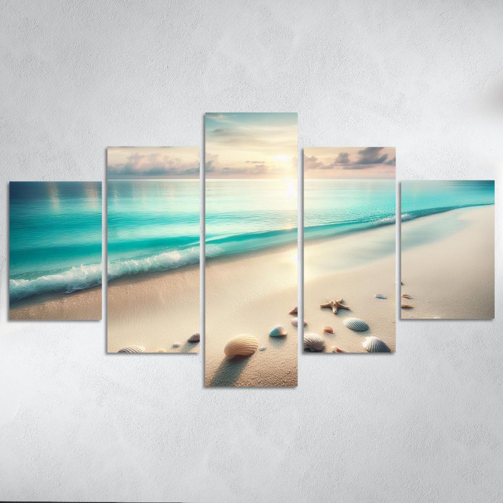 Serene Waters Quiet Coastal Escape Premium Artwork Frames