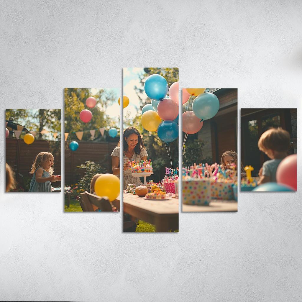 Moments Of Joy A Mothers Celebration Of Life Canvas Paintings Frame