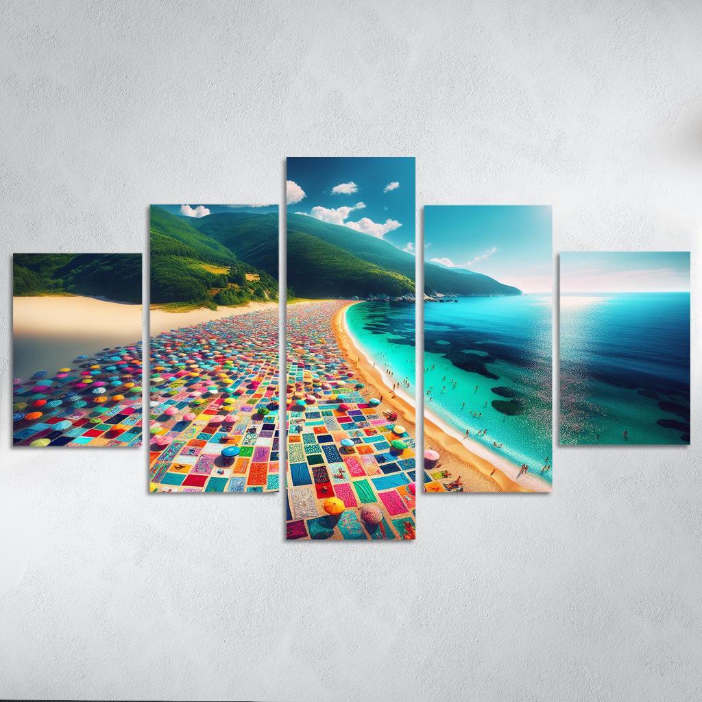 Emerald Isle A Slice Of Paradise Custom Paintings Frame