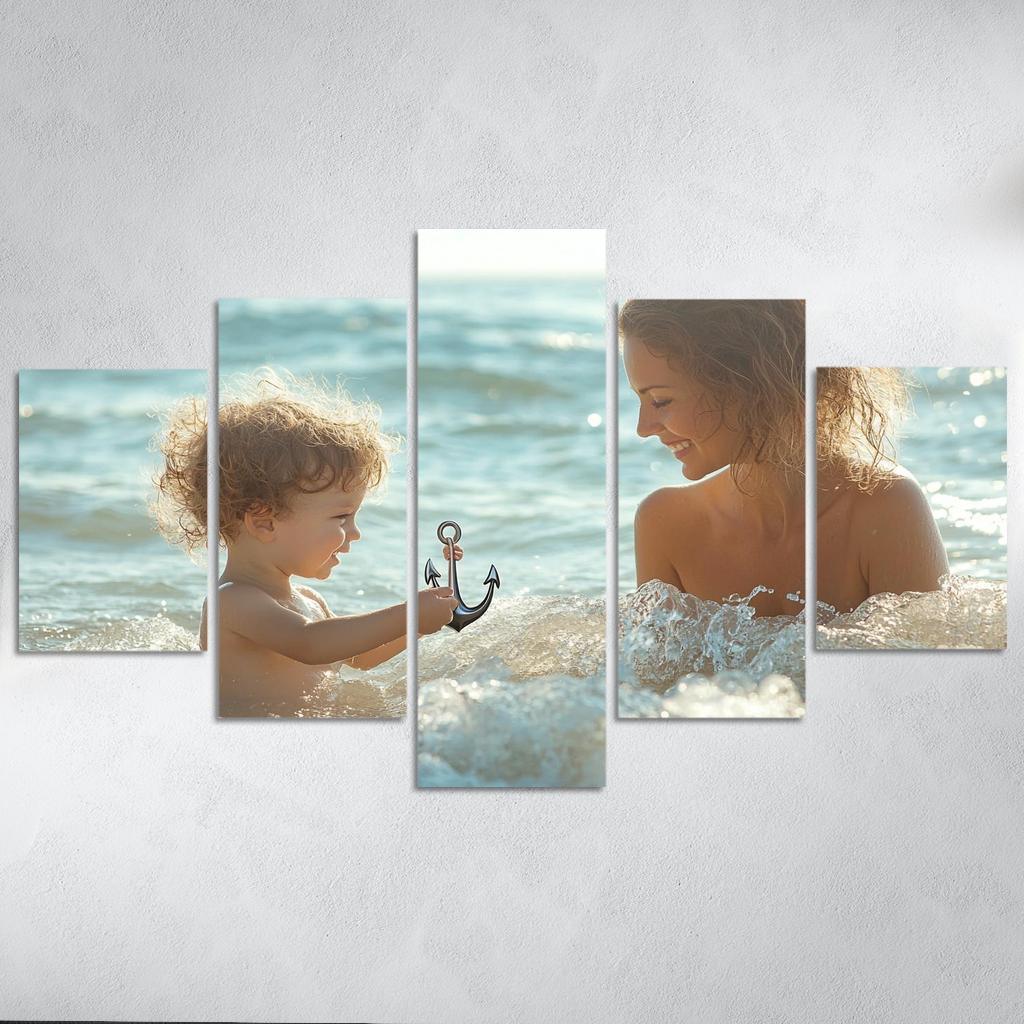 The Anchor Of Love A Mothers Steadfast Support One-piece Frames