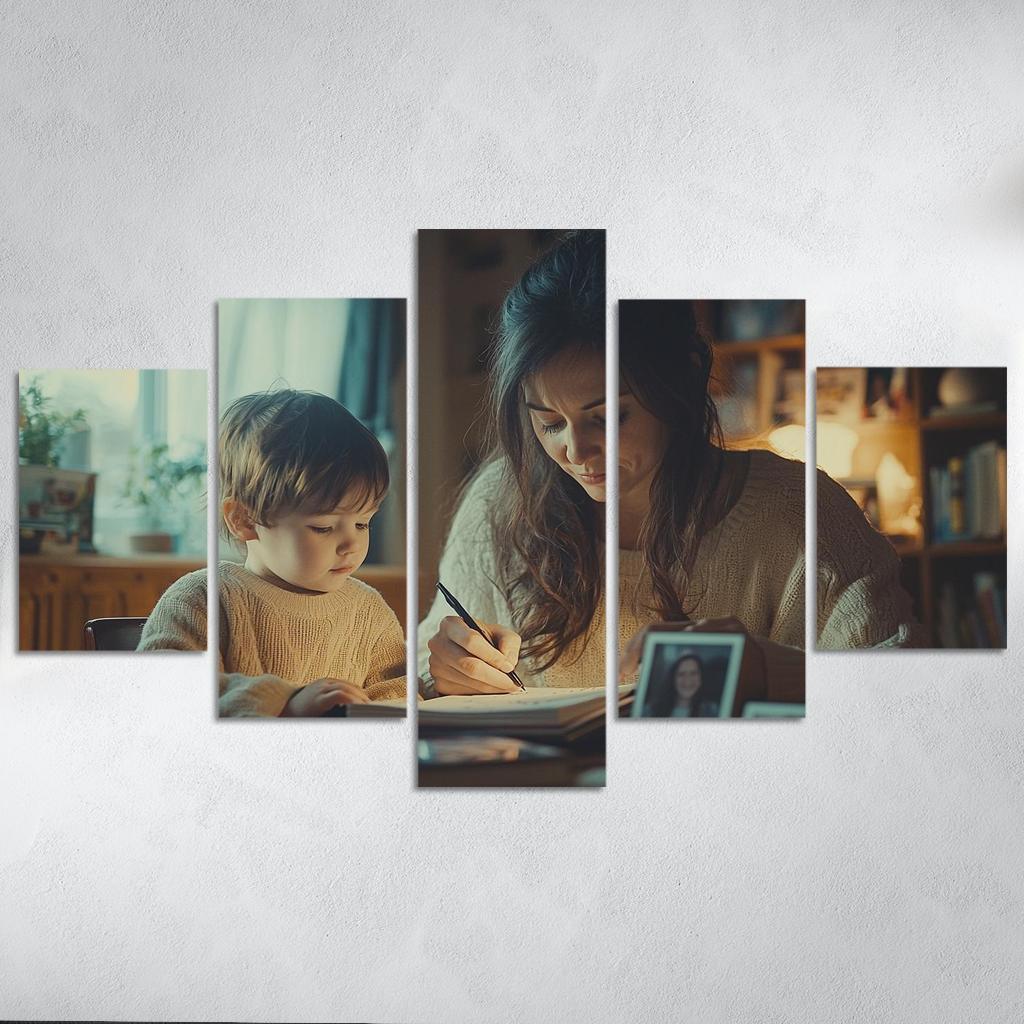 The Diary Of Love A Mother's Written Journey One-piece Frames