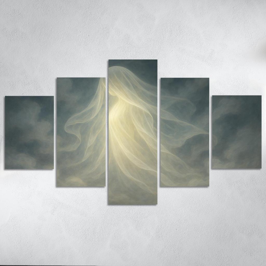 Luminous Veil Of Dreams Oil Paintings Frame