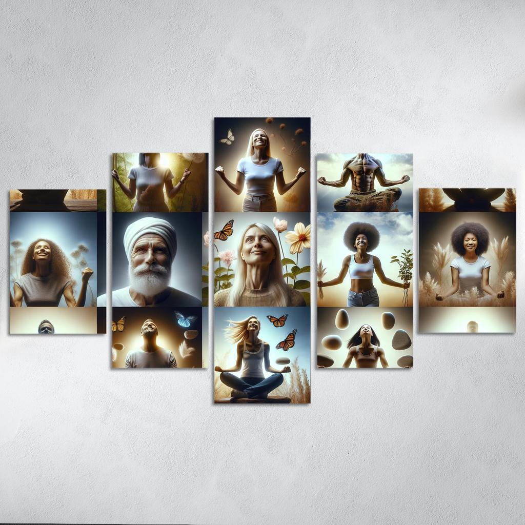 Resilience In The Face Of Adversity Stories Of Survivors Custom Paintings Frame