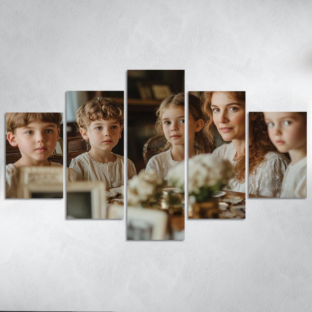 Echoes Of The Past A Mothers Legacy Custom Paintings Frame