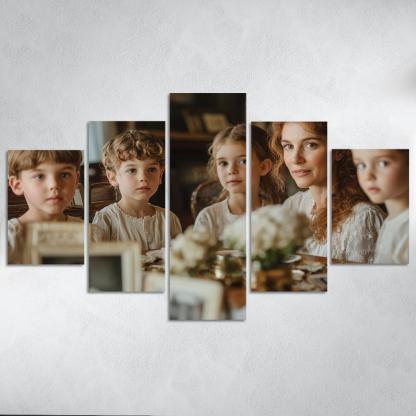 Echoes Of The Past A Mothers Legacy Custom Paintings Frame
