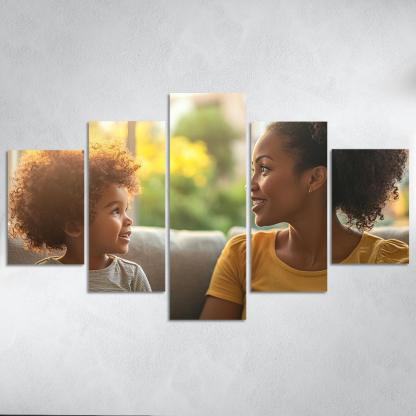 The Strength Of Her Voice A Mothers Empowering Words Canvas Paintings Frame