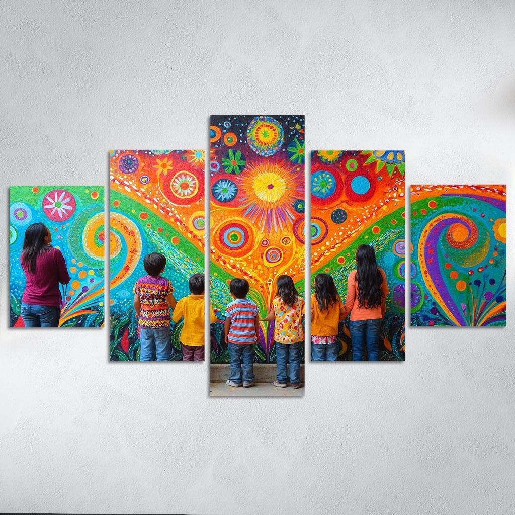 A Mothers Love The Heartbeat Of The Family Custom Paintings Frame