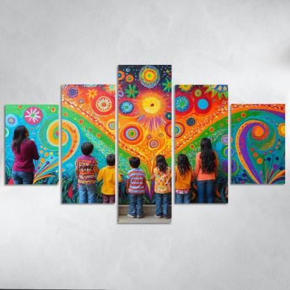 A Mothers Love The Heartbeat Of The Family Custom Paintings Frame