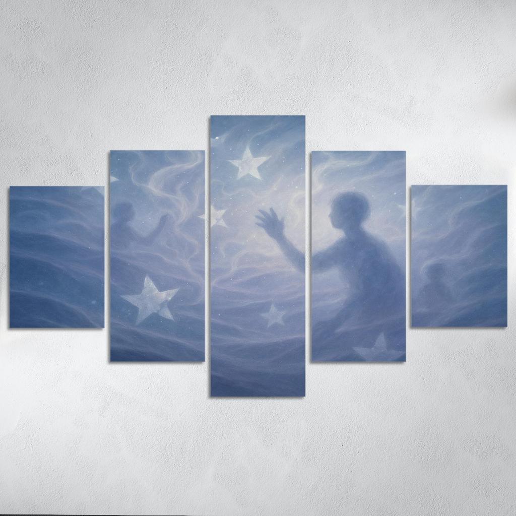 Resonant Echoes Of Forgotten Dreams Multi-panel Paintings