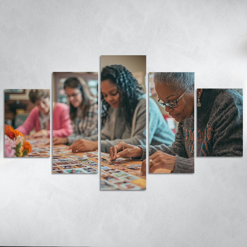 A Journey Through Time Celebrating A Mothers Life One-piece Frames