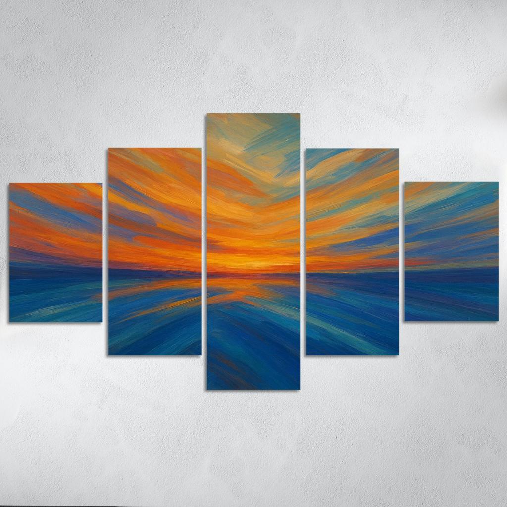 Ode To The Ever-changing Horizon Premium Artwork Frames