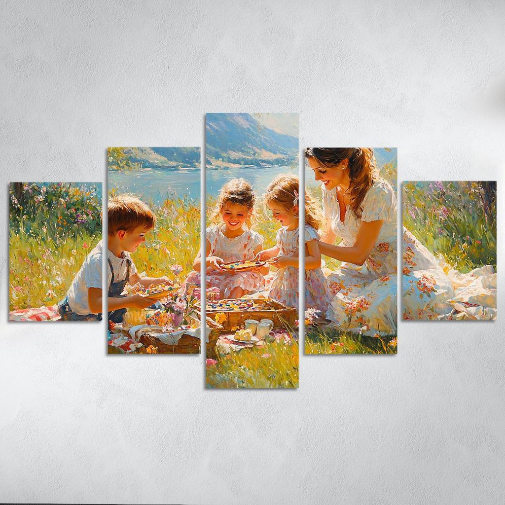 The Magic Of Moments A Mothers Cherished Memories Custom Paintings Frame