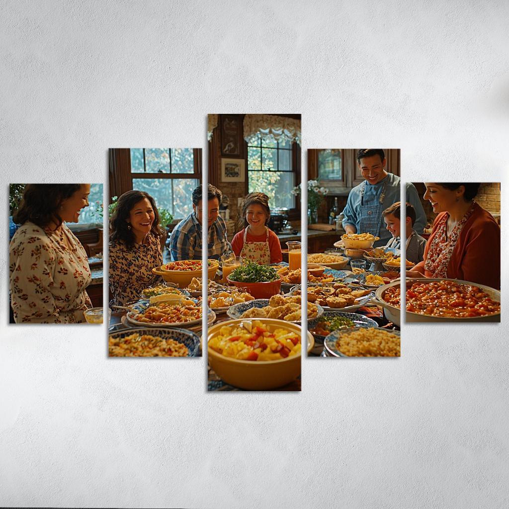 The Love That Nourishes A Mothers Table One-piece Frames