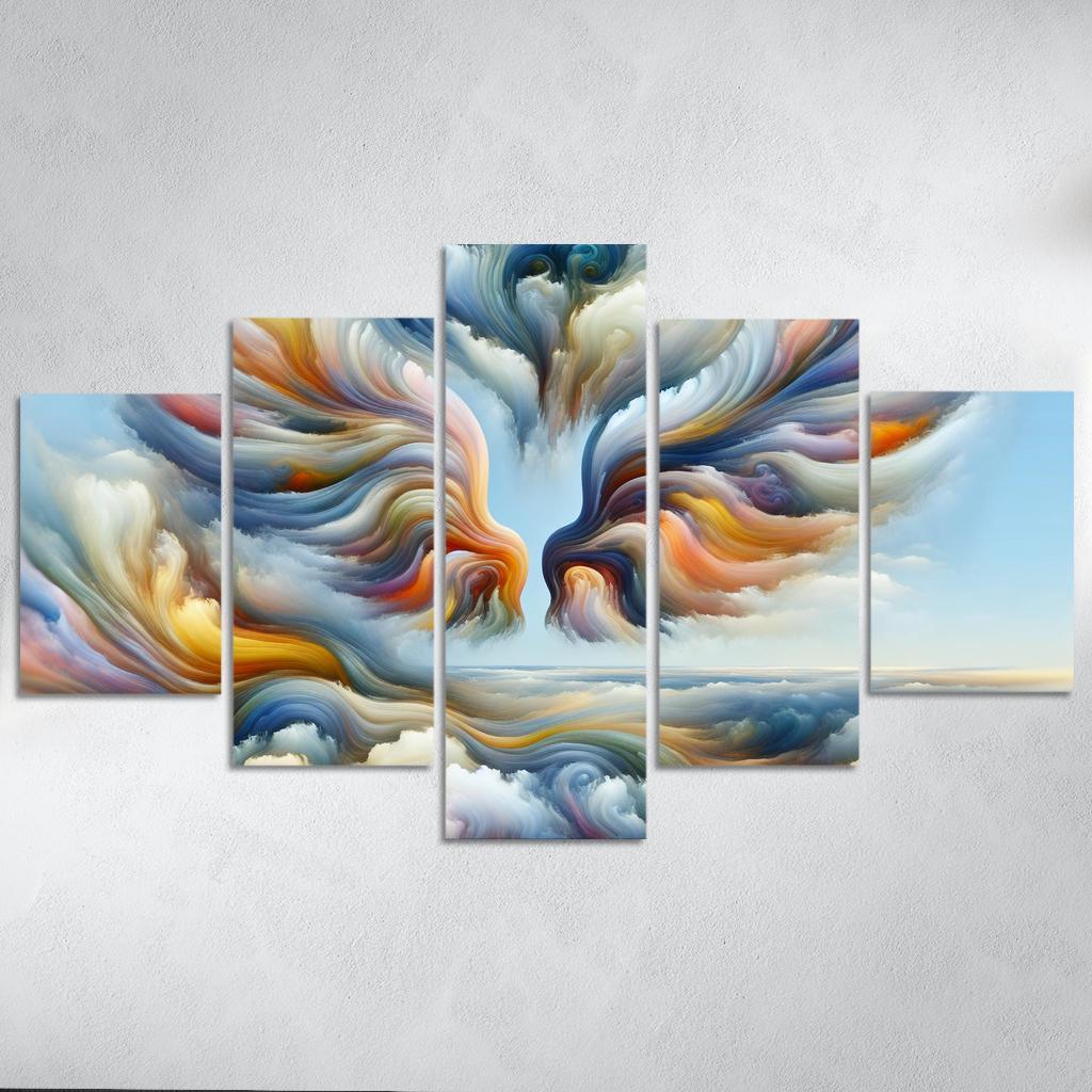 Wings Of Reflection Premium Artwork Frames