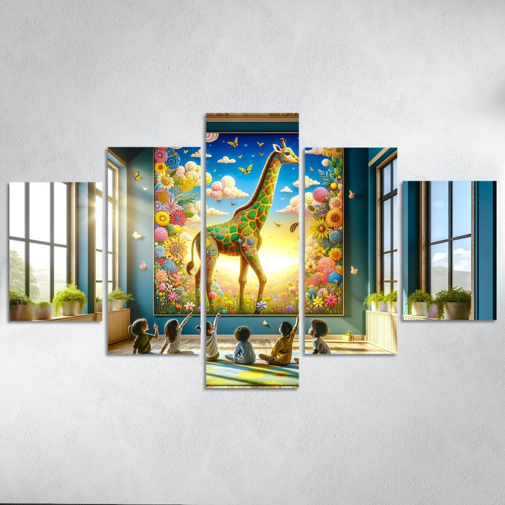 Giggling Giraffe - Color Pop One-piece Frames