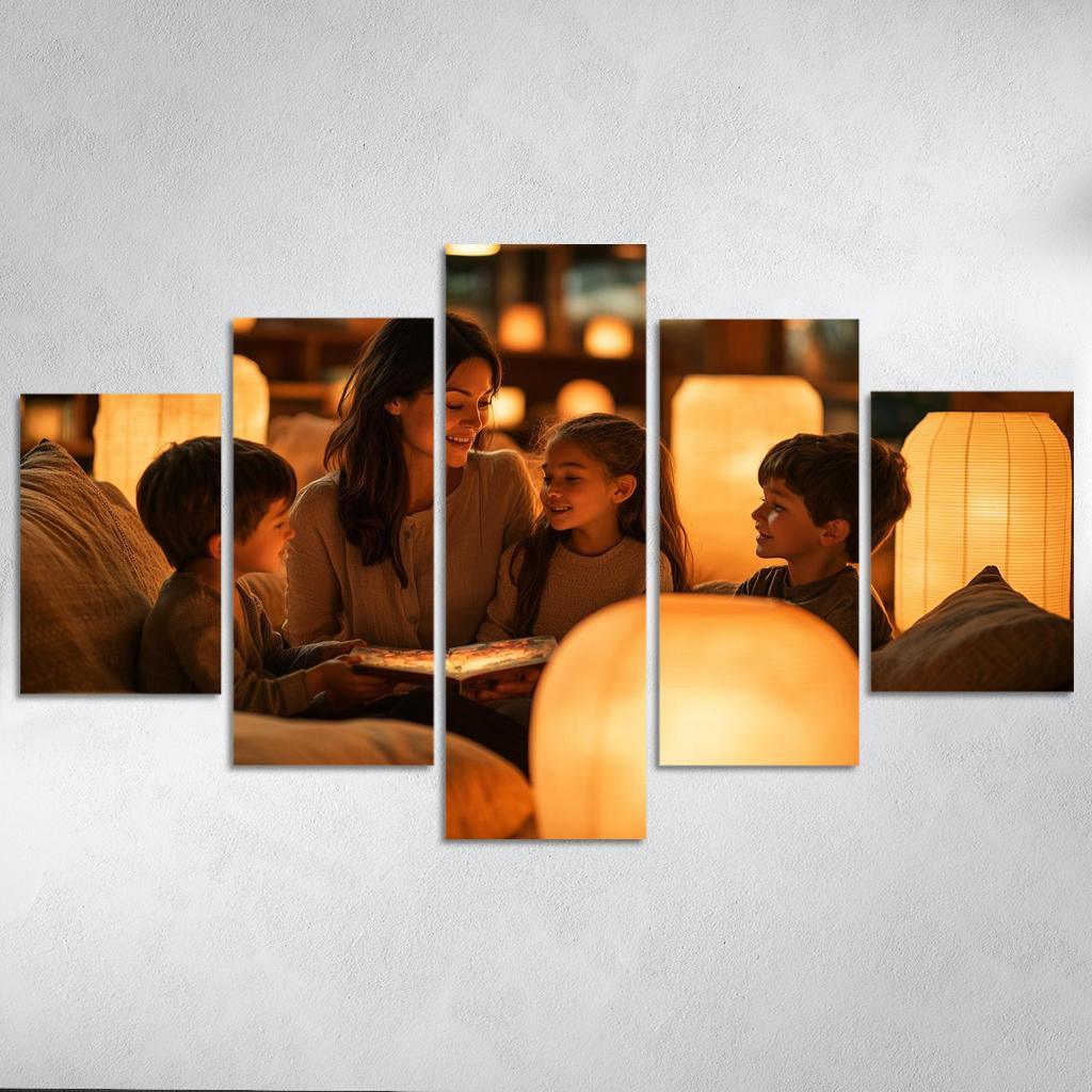 Treasured Stories A Mothers Gift Of Narratives Canvas Paintings Frame