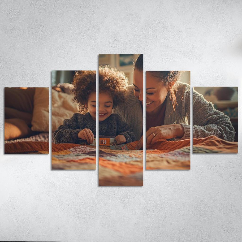 The Fabric Of Life A Mothers Threads Custom Paintings Frame