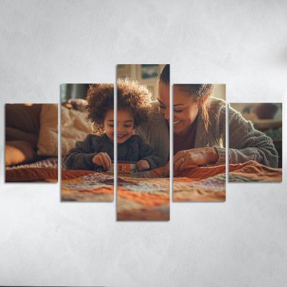 The Fabric Of Life A Mothers Threads Custom Paintings Frame